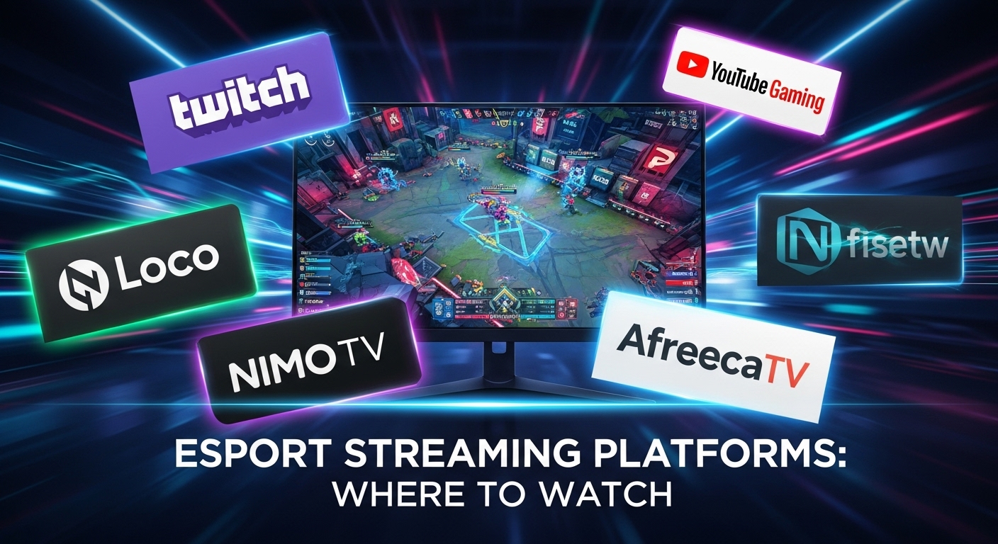 Esport Streaming Platforms: Where to Watch